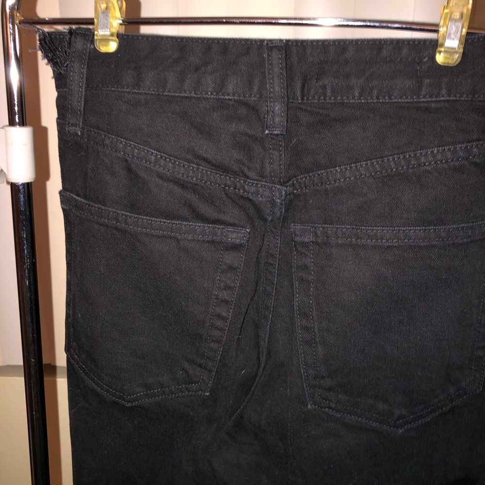 Zara Black Bootcut High-Rise Trousers - Picture 5 of 7